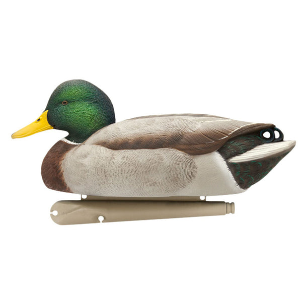 Avian X Top Flight Open Water Mallards Decoys, Ultra Realistic Floating, 6 Pack