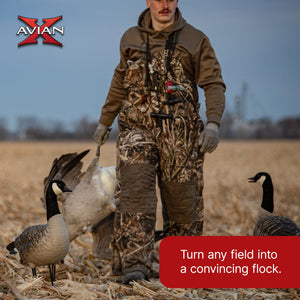 Avian X AXP Honkers Full Body Realistic Paint Canada Goose Decoys Fusion Pack