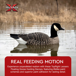 Avian X Topflight Lessers Floating Goose Hunting Decoys for Hunting Purposes