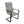 Four Seasons Courtyard Palermo C-Spring Sling Fabric Outdoor Chair, Gray, 4 Pack