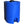 WaterPrepared 55 Gal Stackable Design Utility Water Tank with Large Cap, Blue