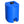 WaterPrepared 55 Gal Stackable Design Utility Water Tank with Large Cap, Blue
