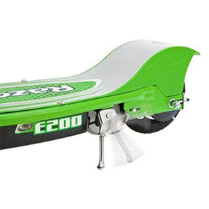 Razor E200S Seated Electric Scooter Up To 12mph with Twist Grip Throttle, Green