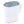 Sterilite Plastic Lidded Pitcher with Clear Base & Handle, Washed Blue, 18-Pack