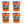 Ultra Fresh 6X Platinum 5 Gallon Laundry Detergent, Up to 640 Loads (4 Pack)