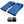 Driveway Games All Weather Indoor/Outdoor Bean Bag Cornhole Board Set, Blue - TRAPSKI
