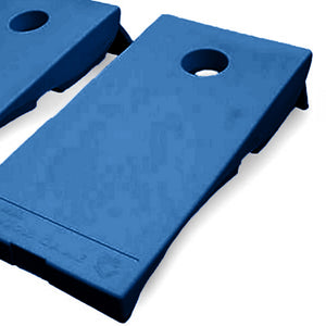 Driveway Games All Weather Indoor/Outdoor Bean Bag Cornhole Board Set, Blue - TRAPSKI