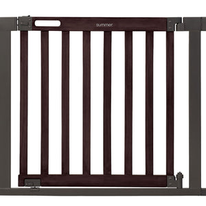 Ingenuity 30 Inch Summer Infant West End Safety Pet and Baby Gate, Dark Walnut