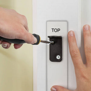 Ingenuity 30" Summer Infant Top of Stairs Simple to Secure Baby Gate, White