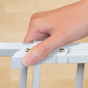 Ingenuity 30" Summer Infant Top of Stairs Simple to Secure Baby Gate, White