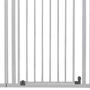 Summer Infant 38 Inch Extra Tall and Wide Pet and Baby Mounted Safety Gate, Gray