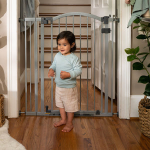Ingenuity Summer Infant 36 Inch Extra Tall and Wide Pet and Baby Gate, Gray