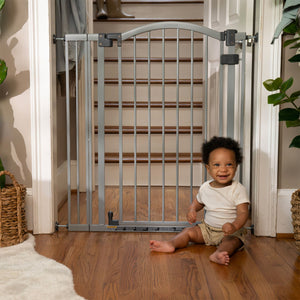 Ingenuity Summer Infant 36 Inch Extra Tall and Wide Pet and Baby Gate, Gray
