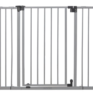Ingenuity Summer Infant Central Station Stairway Safety Pet & Baby Gate, Gray