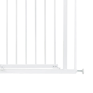 Ingenuity Ozzy & Kazoo 36” Tall Walk Through Dog Gate For Doorway or Stairway