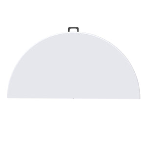 Peakform Round Folding Banquet Table for Indoor or Outdoor Use, 60 Inch, White