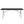 Peakform Compact Fold In Half Banquet Table for Indoor Outdoor Use, 6 Ft, Black