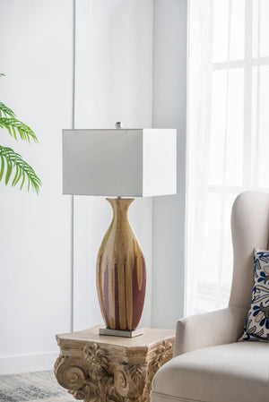 16x10.5x36 In Ceramic Table Lamp