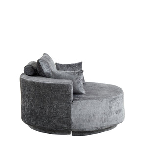 Swivel Chair With Rotating Base For Living Room