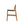 30.5 Inch Seat Height Outdoor Acacia Solid Wood Patio Side Chair