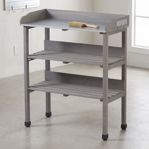Outdoor Potting Table, 3 Tier Workbench