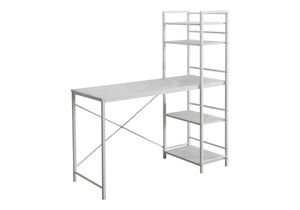Computer Desk for Home Office with Laptop Storage Shelves