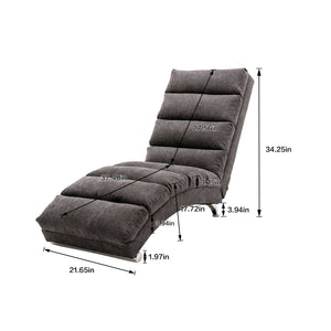 Massage Chaise Lounge Indoor With Remote Control