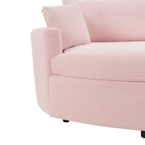 Oversized Double Chaise Lounge Sofa With USB Ports