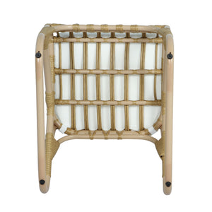 Outdoor Wicker Dining Chairs With Washable Cushions (Set of 2)