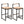 Water Hyacinth Woven Bar Stools With Back Support, Counter Height Dining Chairs (Set of 2) - Natural