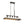 34-Inch Black and Gold Vintage Pendant Light