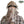 2-in-1 FRONT Leafy Face Mask and Camo Hat (Adjustable,OSFM)