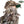 2-in-1 FRONT Leafy Face Mask and Camo Hat (Adjustable,OSFM)