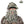 2-in-1 FRONT Leafy Face Mask and Camo Hat (Adjustable,OSFM)