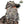 2-in-1 FRONT Leafy Face Mask and Camo Hat (Adjustable,OSFM)