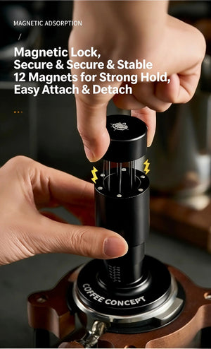 Best 2-in-1 Espresso Tamper Set - WDT Tool & Constant Force Tamper Puck Prep Under $29