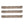 Suncast Quick Edge Resin Material 35 Inch Single Strip Lawn Edging (3 Pack)
