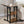 C-Shape Mobile Snack End Table with Storage Shelves