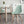 2 Pcs Modern Plastic Hollow Chair Set with Wood Leg-Green