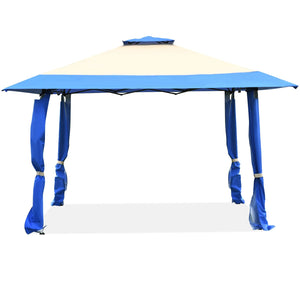 13 Feet x 13 Feet Pop Up Canopy Tent Instant Outdoor Folding Canopy Shelter