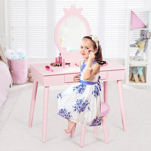 Kids Vanity Makeup Table