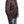 Men's Cotton Dark Brown Leather Biker Jacket
