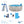 Aquarian Phoenix 15ft x 52in Above Ground Swimming Pool Kit & Pump & Ladder Kit