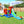 9-in-1 Inflatable Kids Water Slide Bounce House without Blower