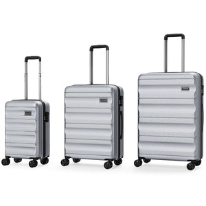 3-Piece Hardside Luggage Set 20/24/28 Inch Lightweight Hardside Suitcases