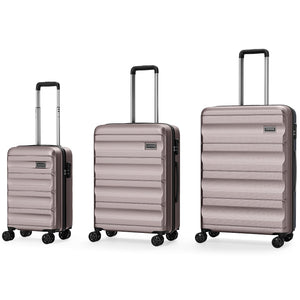3-Piece Hardside Luggage Set 20/24/28 Inch Lightweight Hardside Suitcases