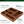 Storage Box Set of 5, Brown