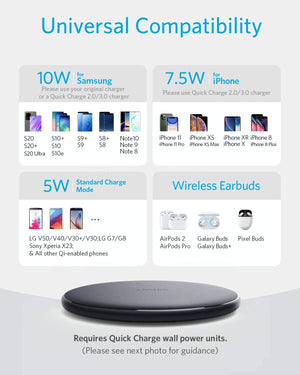 Anker <b>313</b> Wireless Charger (Pad) - TRAPSKI