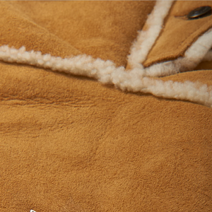 New Aviator B3 Real Sheepskin Shearling Leather Bomber Flying Jacket for Men