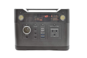 Portable Power Generator Station, 300W Backup Battery Pack UPS Power Supply 110V AC Outlet, QC3.0 USB, 12V/24V DC, LED Flashlight for Travel, Camping, Home, Emergency (PW-300) - TRAPSKI